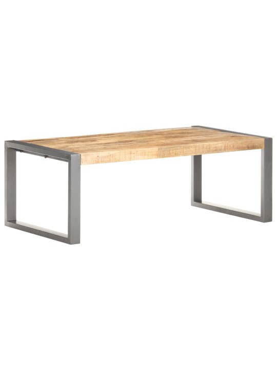 Konferenční stolek 110 x 60 x 40 cm hrubé mangovníkové dřevo