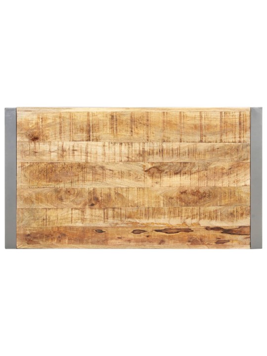Konferenční stolek 110 x 60 x 40 cm hrubé mangovníkové dřevo