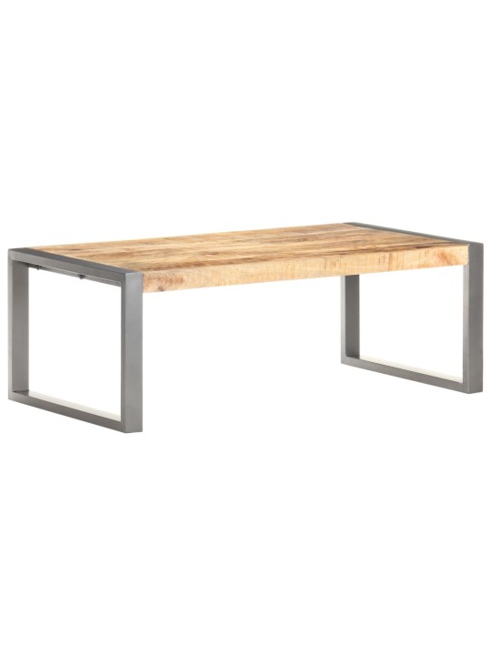 Konferenční stolek 110 x 60 x 40 cm hrubé mangovníkové dřevo