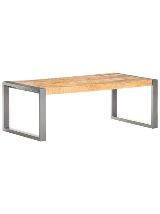 Konferenční stolek 110 x 60 x 40 cm hrubé mangovníkové dřevo
