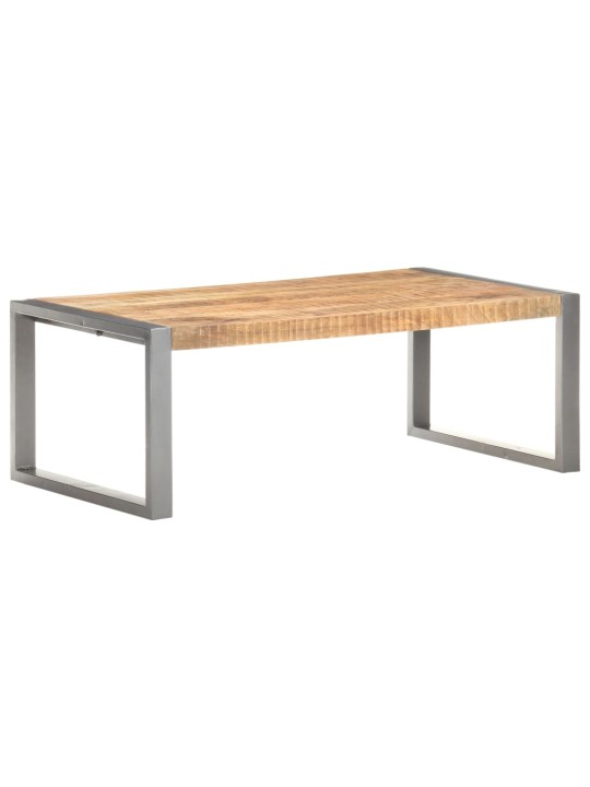 Konferenční stolek 110 x 60 x 40 cm hrubé mangovníkové dřevo