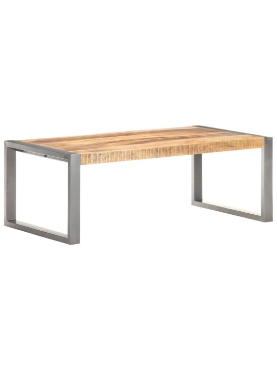 Konferenční stolek 110 x 60 x 40 cm hrubé mangovníkové dřevo