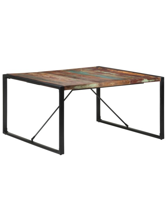 Jídelní stůl 140 x 140 x 75 cm masivní recyklované dřevo