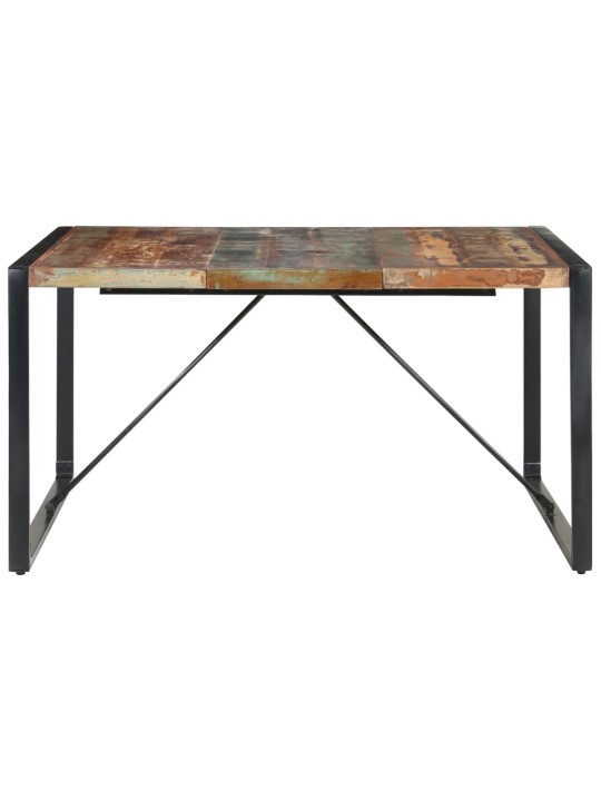 Jídelní stůl 140 x 140 x 75 cm masivní recyklované dřevo