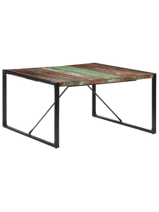 Jídelní stůl 140 x 140 x 75 cm masivní recyklované dřevo