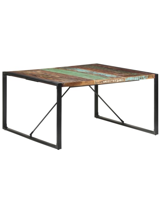Jídelní stůl 140 x 140 x 75 cm masivní recyklované dřevo