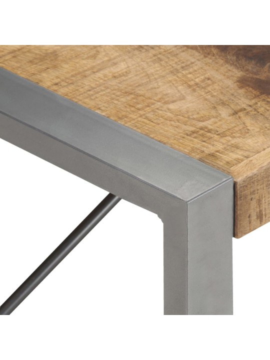 Konferenční stolek 140 x 70 x 40 cm hrubé mangovníkové dřevo