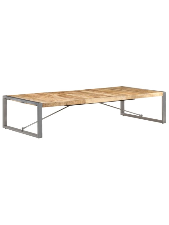 Konferenční stolek 180 x 90 x 40 cm hrubé mangovníkové dřevo