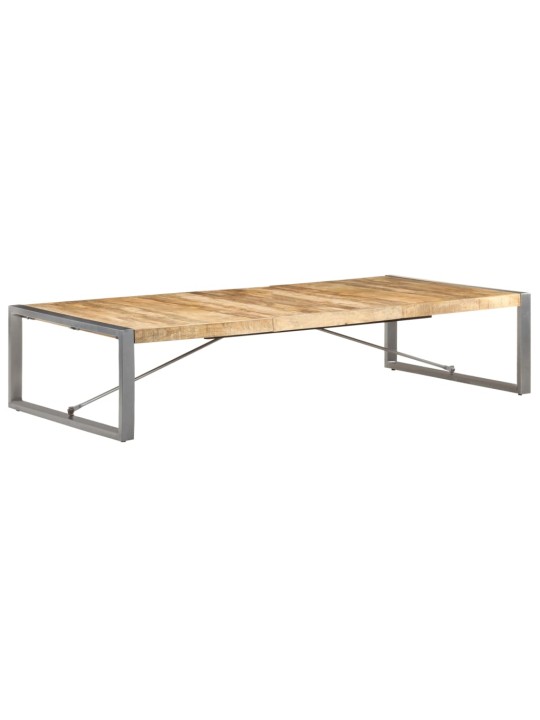 Konferenční stolek 180 x 90 x 40 cm hrubé mangovníkové dřevo
