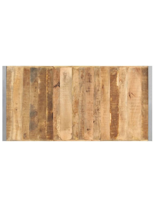 Konferenční stolek 180 x 90 x 40 cm hrubé mangovníkové dřevo