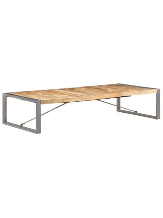Konferenční stolek 180 x 90 x 40 cm hrubé mangovníkové dřevo