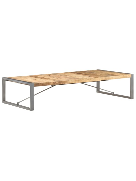 Konferenční stolek 180 x 90 x 40 cm hrubé mangovníkové dřevo