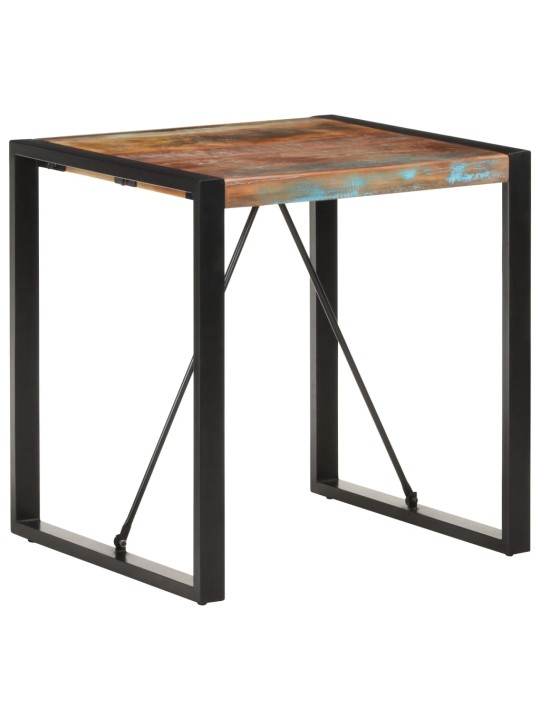 Jídelní stůl 70 x 70 x 75 cm masivní recyklované dřevo