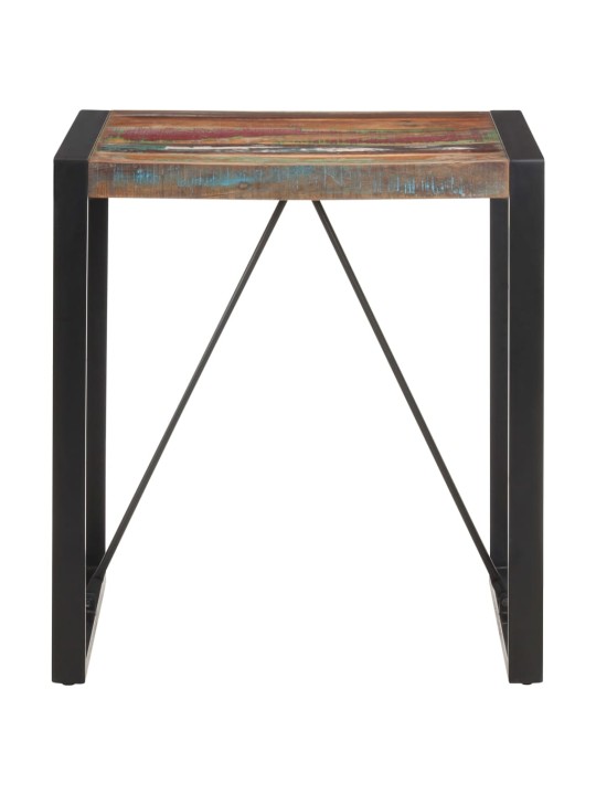 Jídelní stůl 70 x 70 x 75 cm masivní recyklované dřevo