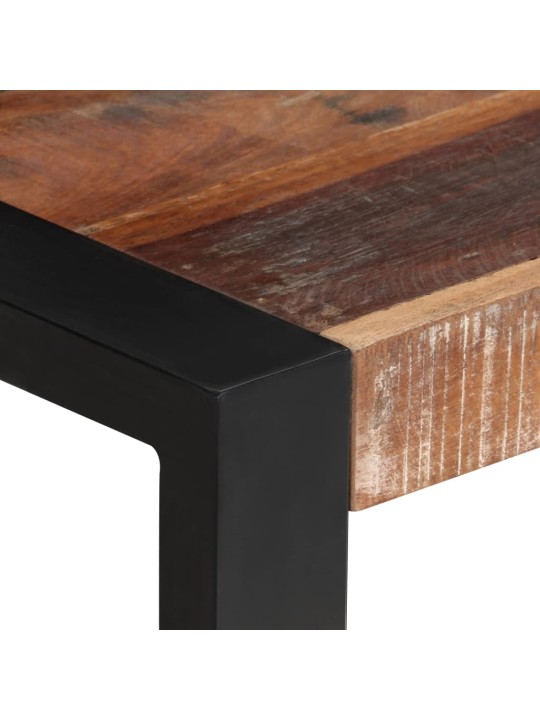 Jídelní stůl 70 x 70 x 75 cm masivní recyklované dřevo