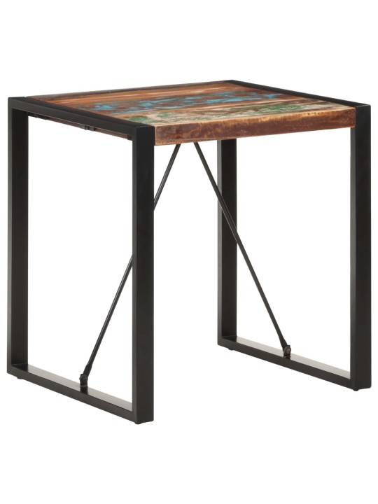 Jídelní stůl 70 x 70 x 75 cm masivní recyklované dřevo