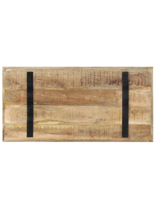 Jídelní stůl 120 x 60 x 76 cm hrubé mangovníkové dřevo