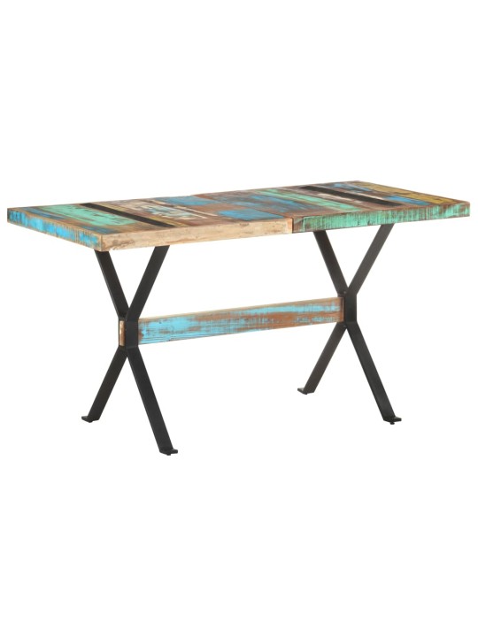 Jídelní stůl 140 x 70 x 76 cm masivní recyklované dřevo