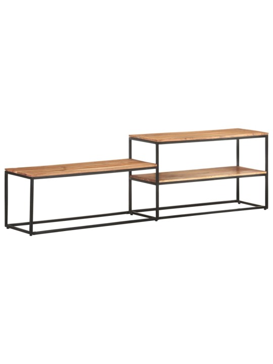 TV skříňka 180 x 30 x 50 cm masivní akáciové dřevo