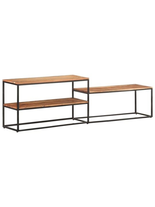 TV skříňka 180 x 30 x 50 cm masivní akáciové dřevo