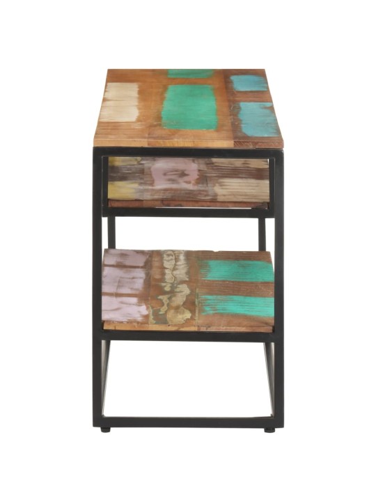 TV stolek 130 x 30 x 45 cm masivní recyklované dřevo