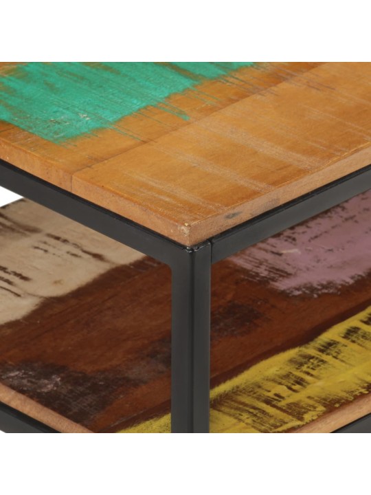 TV stolek 130 x 30 x 45 cm masivní recyklované dřevo