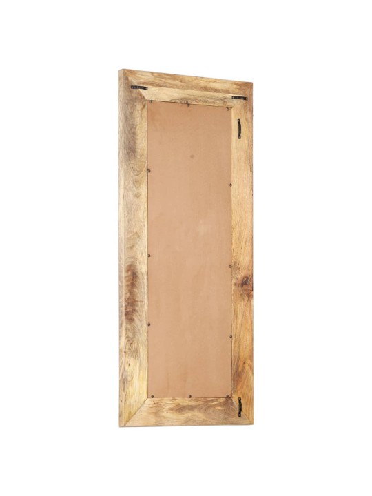 Ručně vyřezávané zrcadlo 110 x 50 x 2,6 cm masivní mangovník