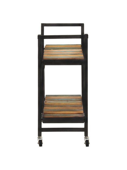 Kuchyňský vozík 87 x 36 x 81 cm masivní recyklované dřevo