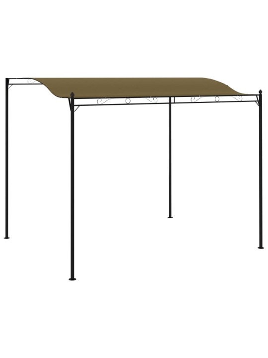 Stínící markýza 3 x 2,4 m taupe 180 g/m²