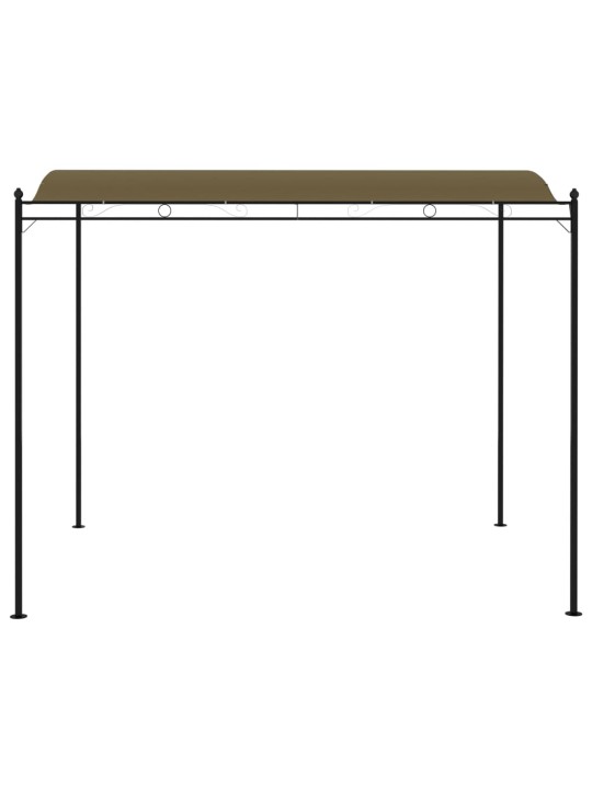 Stínící markýza 3 x 2,4 m taupe 180 g/m²