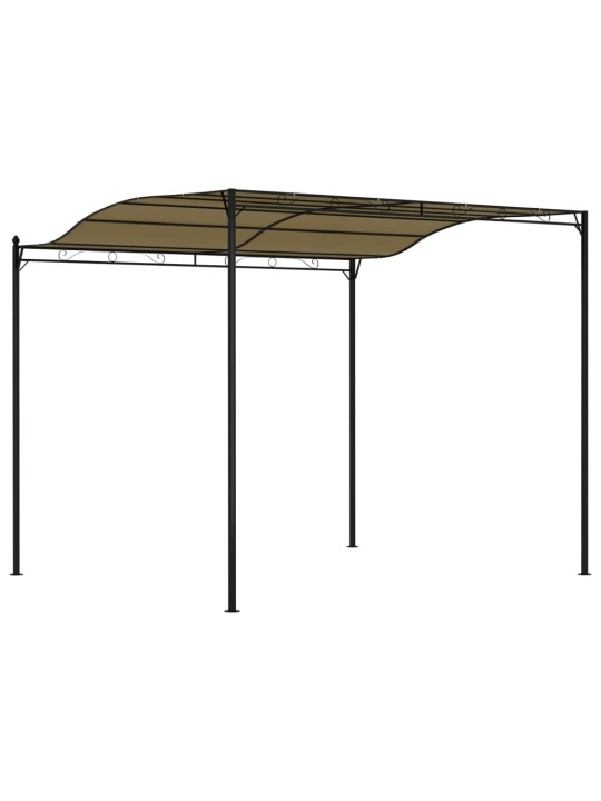 Stínící markýza 3 x 2,4 m taupe 180 g/m²