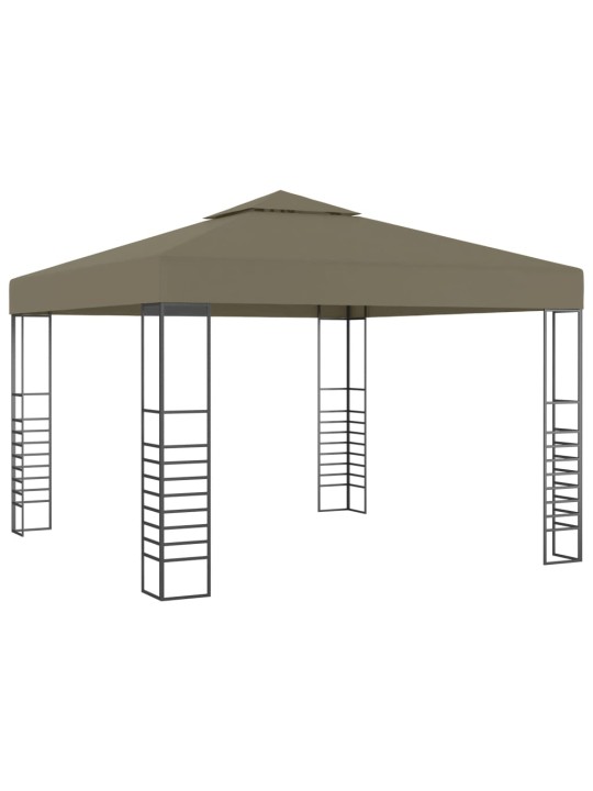 Zahradní altán 3 x 3 m taupe 180 g/m²