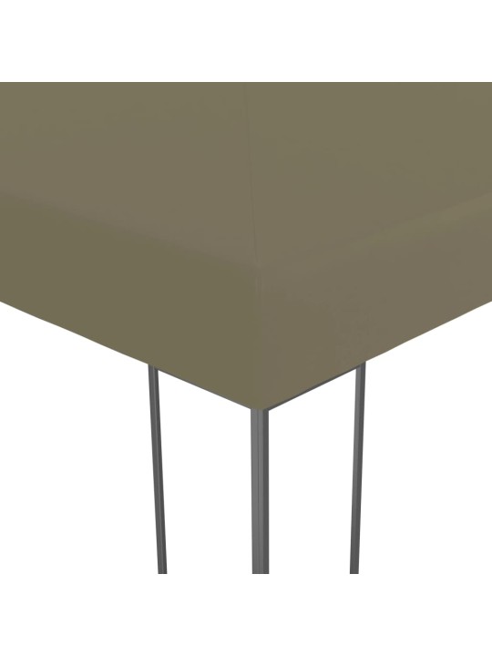 Zahradní altán 3 x 3 m taupe 180 g/m²