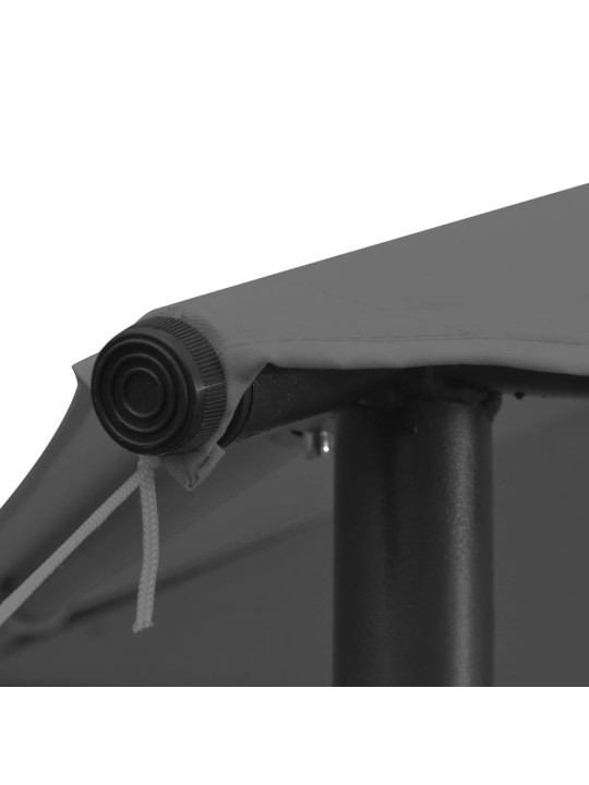 Altán 4 x 4 x 3 m antracitový 180 g/m²