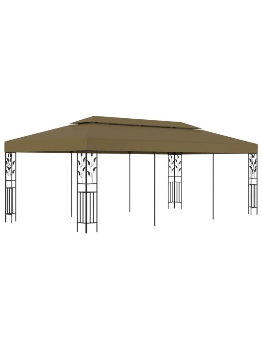 Altán 6 x 3 m taupe 180 g/m²