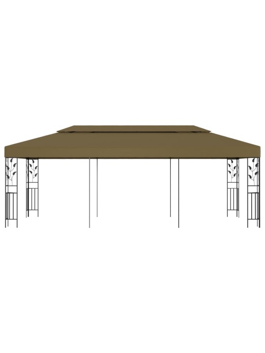 Altán 6 x 3 m taupe 180 g/m²