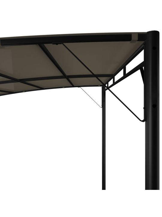 Zahradní markýza proti slunci 3 x 3 x 2,55 m taupe