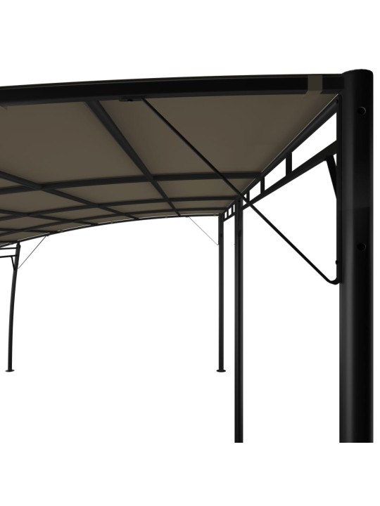 Zahradní markýza proti slunci 6 x 3 x 2,55 m taupe