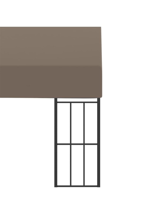 Altán ke zdi 6 x 3 m taupe textil
