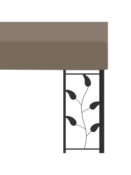 Altán ke zdi 3 x 3 x 2,5 m taupe