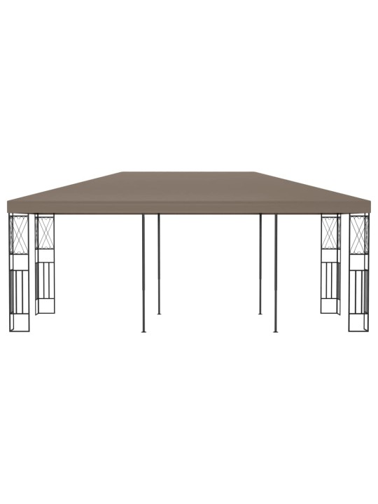 Altán 6 x 3 m taupe textil