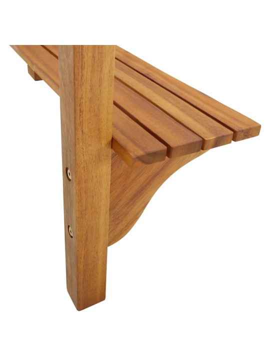 Barový stolek na balkon 90 x 37 x 122,5 cm masivní akácie