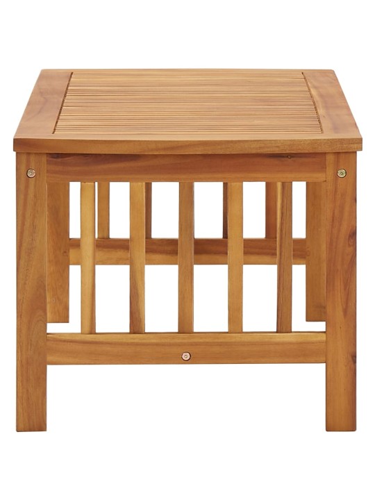 Konferenční stolek 102 x 50 x 43 cm masivní akáciové dřevo