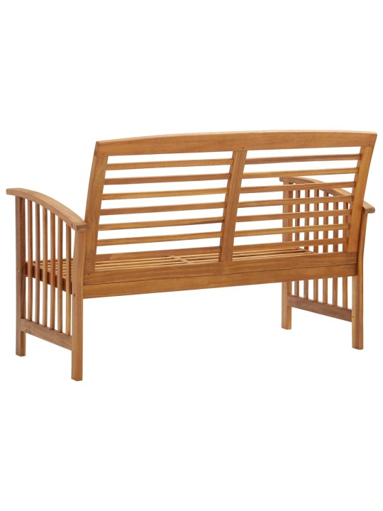 Zahradní lavice 119 cm masivní akáciové dřevo