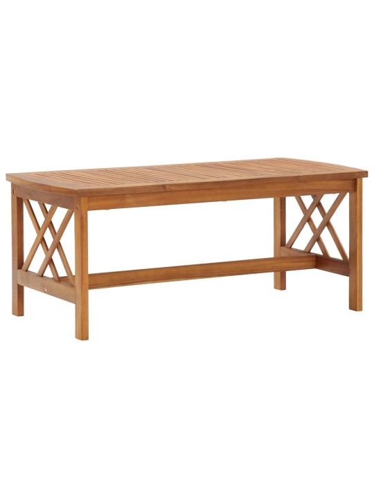Konferenční stolek 102 x 50 x 43 cm masivní akáciové dřevo