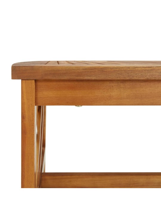Konferenční stolek 102 x 50 x 43 cm masivní akáciové dřevo
