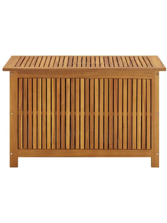 Zahradní úložný box 90 x 50 x 58 cm masivní akáciové dřevo