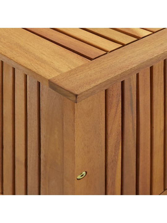 Zahradní úložný box 90 x 50 x 58 cm masivní akáciové dřevo