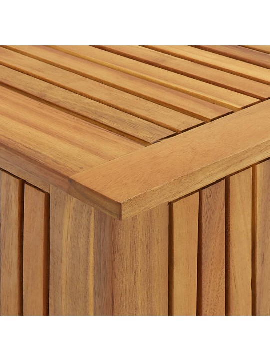 Zahradní úložný box 60 x 50 x 58 cm masivní akáciové dřevo