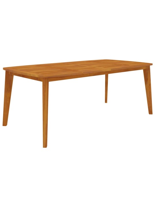 Zahradní stůl 200 x 100 x 75 cm masivní akáciové dřevo